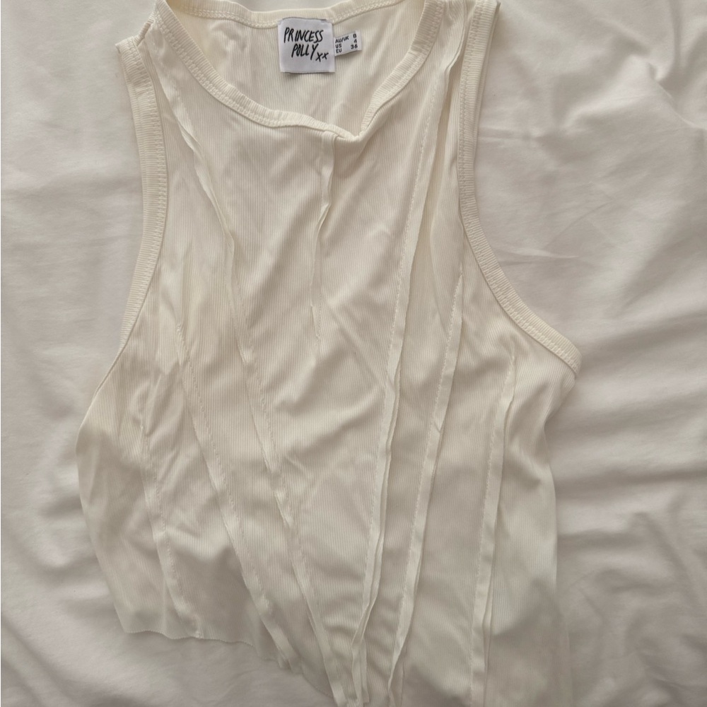 Princess Polly Ivory Tank Top